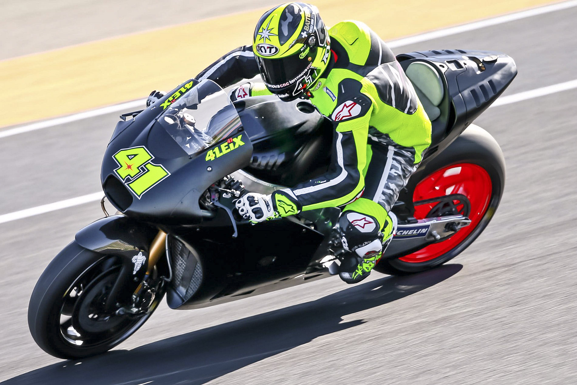 Aleix Espargaró ha trobat en l'Aprilia l'estabilitat que va trobar a faltar amb la Suzuki