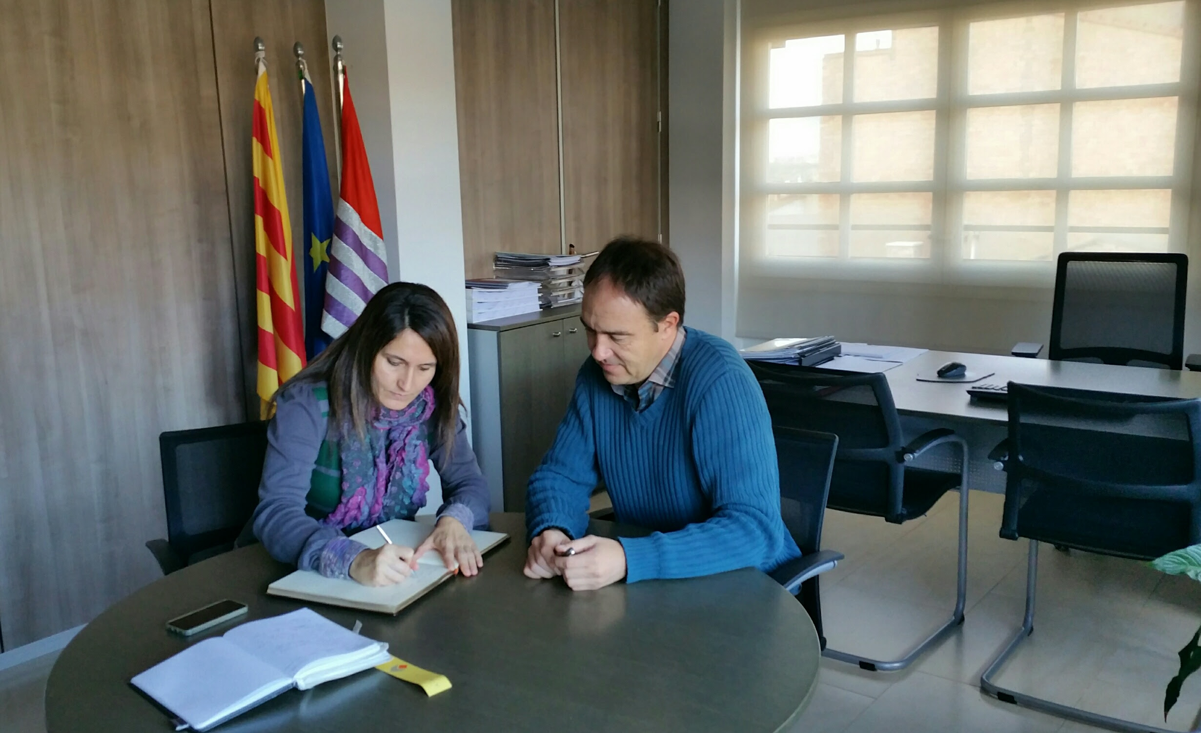 Laura Vilagrà i Lluís Verdaguer
