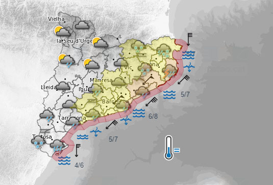 previsio temps demà