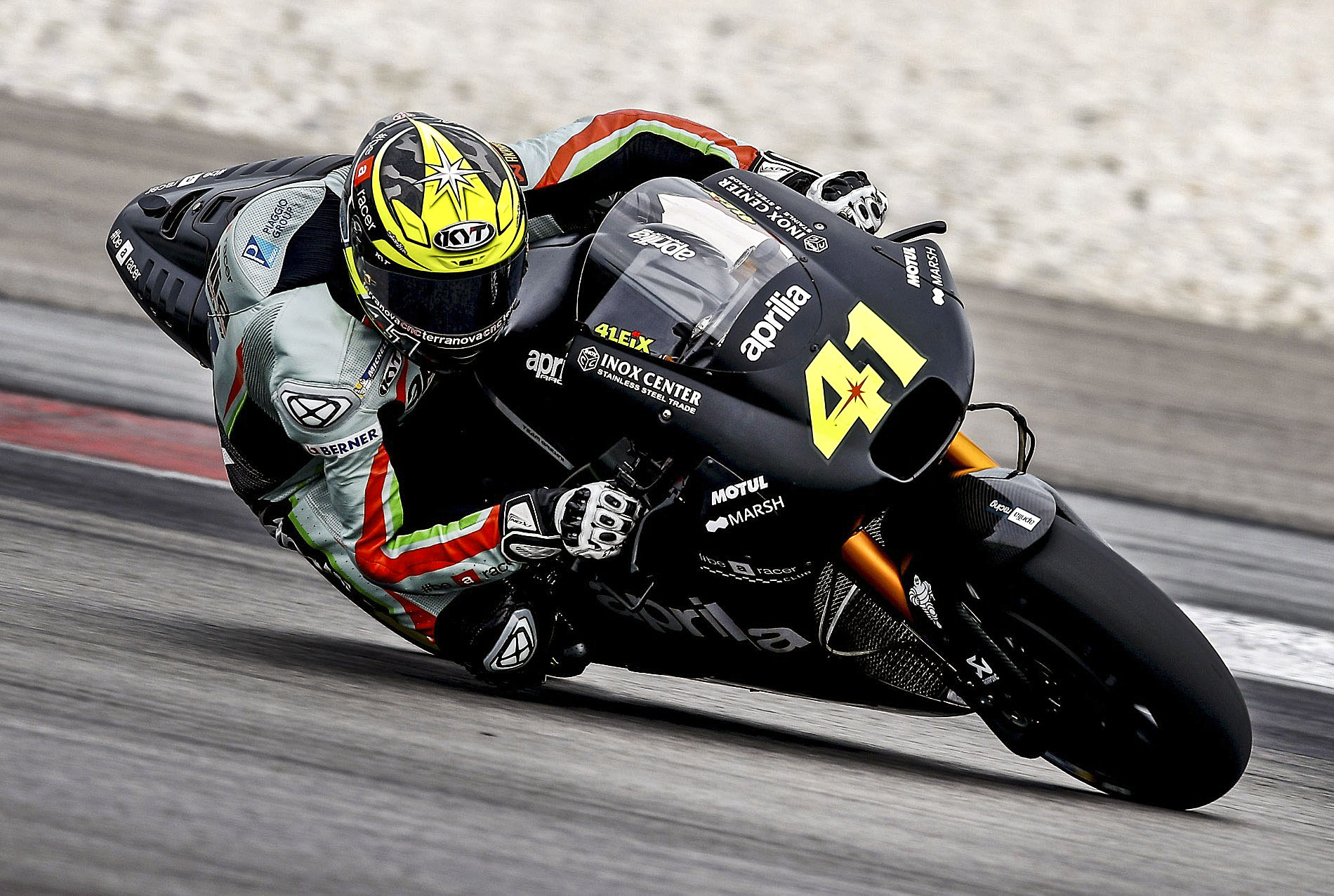 L'Aprilia d'Aleix Espargaró va respondre millor que la novíssima KTM de Pol Espargaró