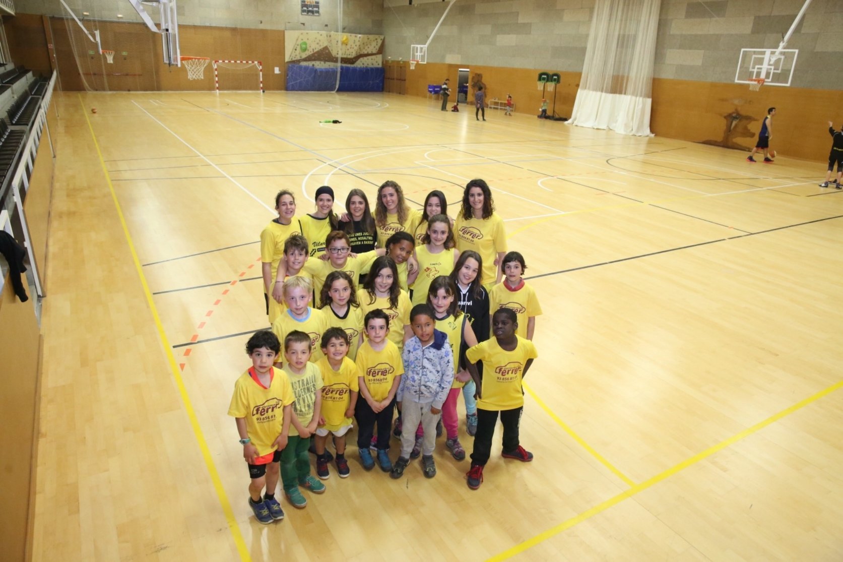 Jugadors del CB L'Esquirol