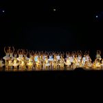 Foto de família dels alumnes que van participar del festival