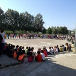 L'acte d'homenatge s'ha fet a l'Escola Joan XXIII
