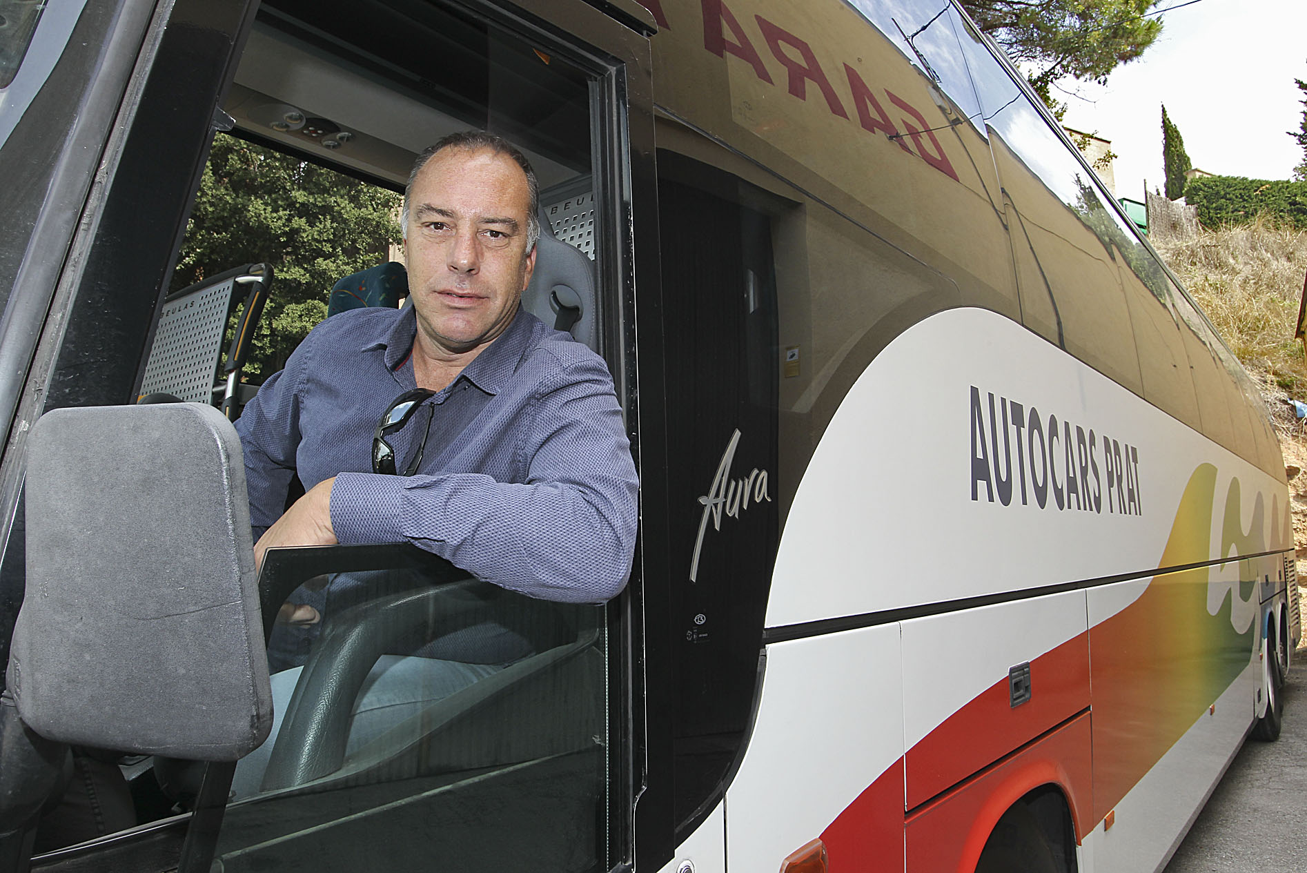 Pep Molist, al voltant de l'autocar