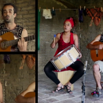 Arrey i Lázara en una imatge del vídeo del nou tema, Roderes de fang