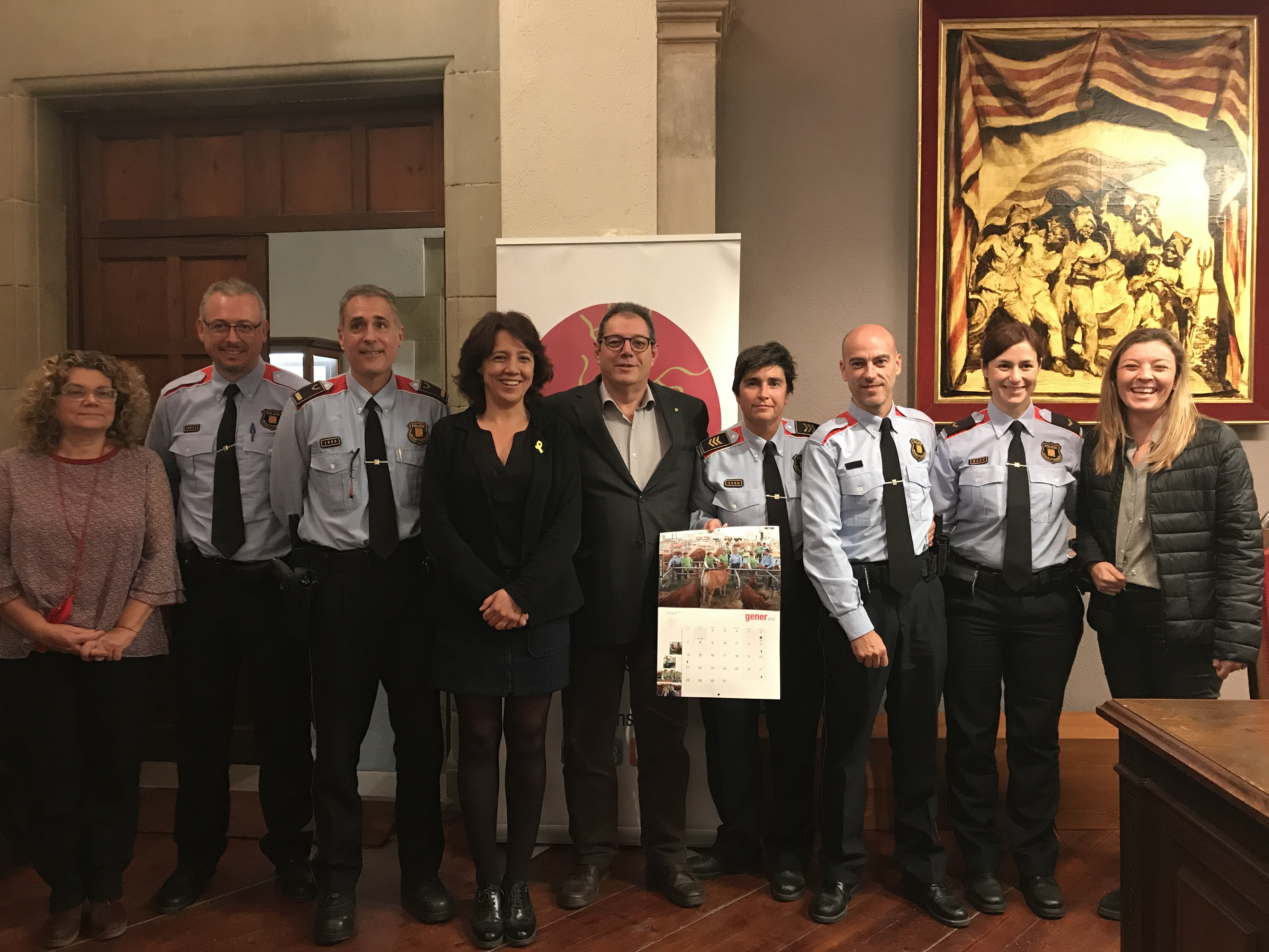 Presentació del calendari solidari