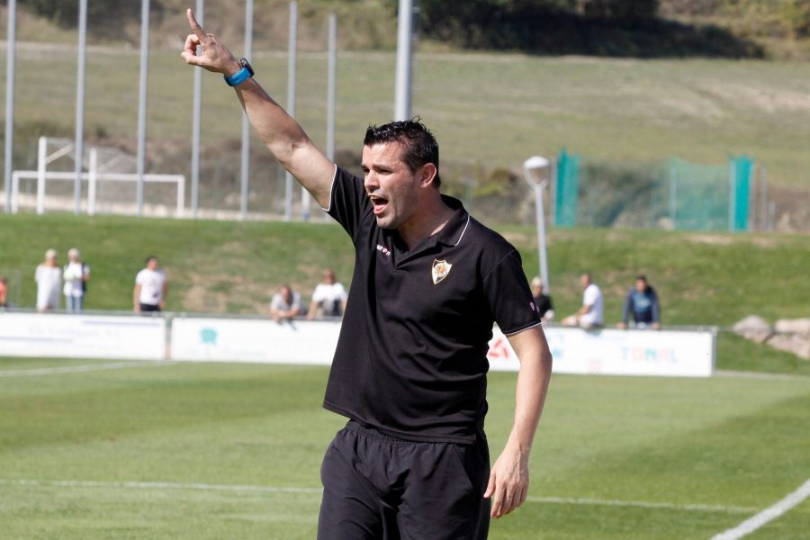Molist quan entrenava l'Horta