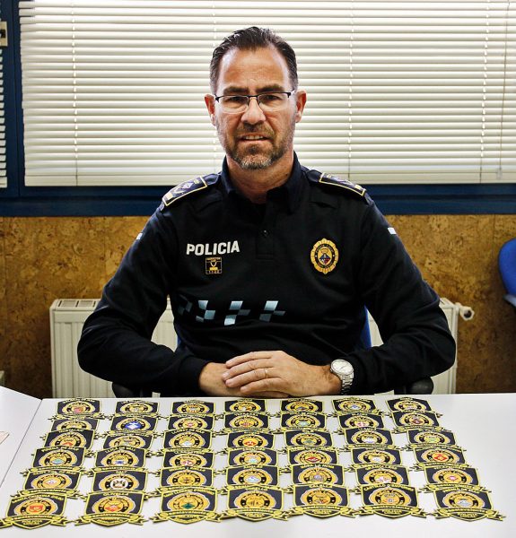 Albert Brunet, cap de la policia local de Sant Celoni