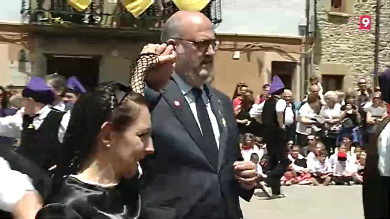 Eduard Pujol en un moment del ball