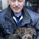 Matsumura Naoto, a Tomioka, a la zona d'exclusió de Fukushima