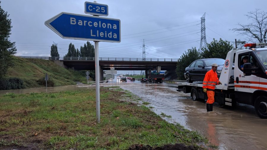 La carretera de Sant Hipòlit, a Vic (Joan Garcia)
