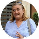 Cinta Cantarell, historiadora