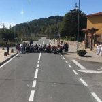 El tall de la C-59 aquest migdia a l'Estany