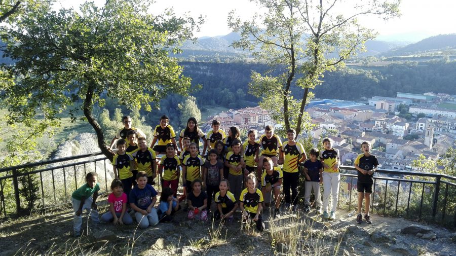 Una representació dels corredors de l'escola del Bisaura