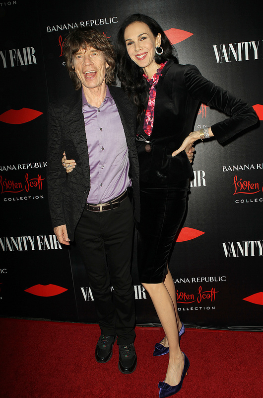 Mick Jagger at the launch of Banana Republic/L'Wren Scott Collection