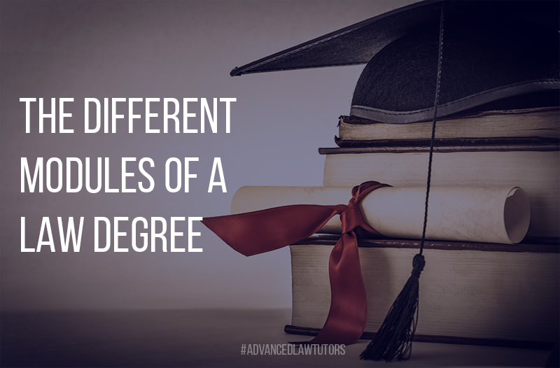 Different Modules of a Law Degree