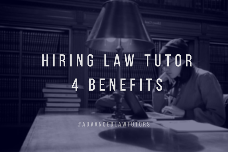 hiring a law tutor