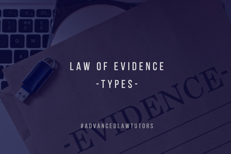 types of evidence