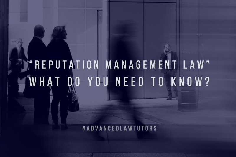 reputation management law