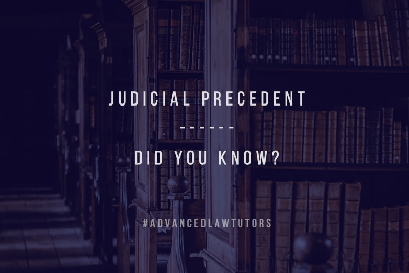 Judicial Precedent
