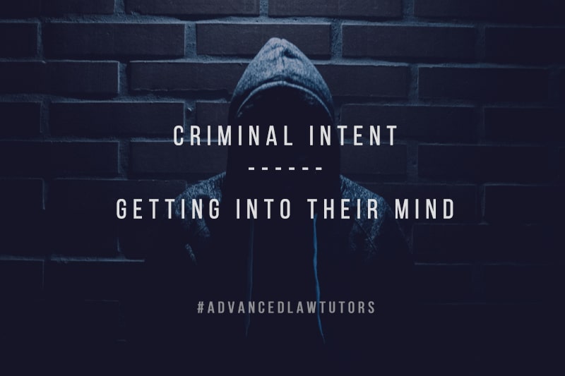 Criminal intent