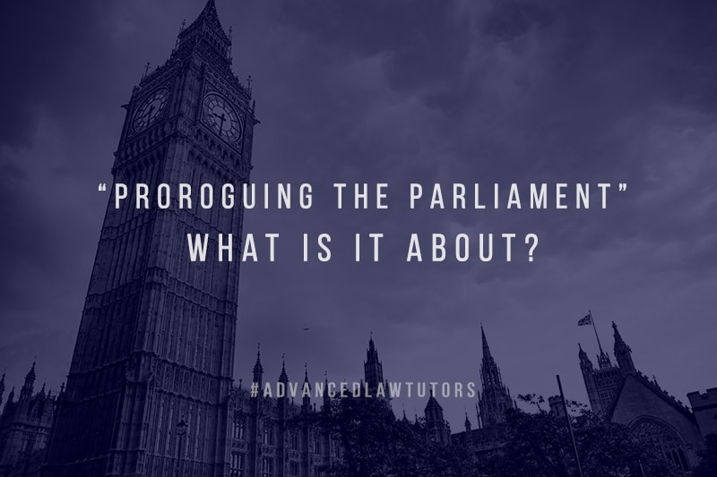 Proroguing Parliament