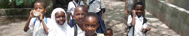 School children in Tanzania
