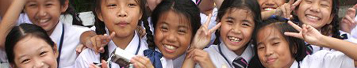 Thailand school children