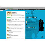 Twitter profile styled by parra