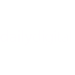 Official dailydigital logo - white