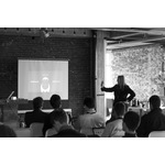 Beth susanne tijdens "perfect pitching" sessie