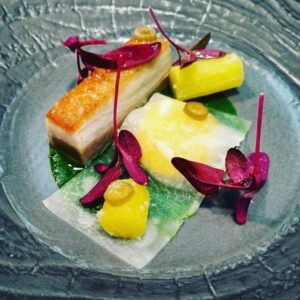Pork Belly Nettle Egg