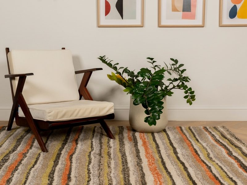 Conjtex Dccarpets Hav 80635 Beige Orange Green