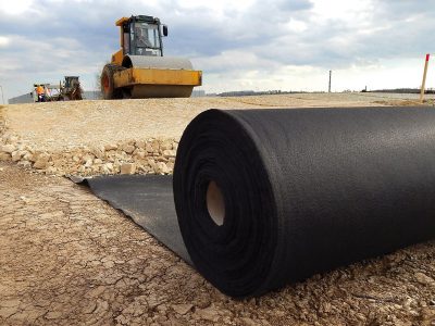 Lowbonar Reference Bontec Nonwovens 7 Supplier Low Bonar Toepassing Grondseparatie In Wegenbouw Met Bontec Nonwoven Geotextiel