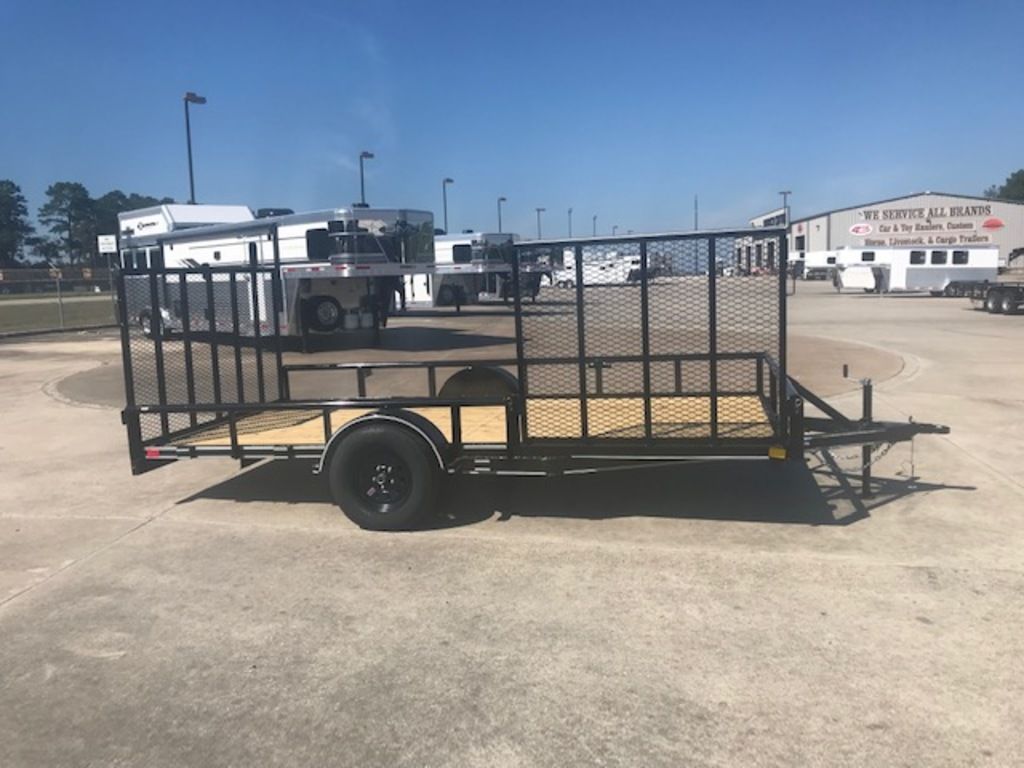 2021 NTS 14' Bumper Pull Utility Trailer HorseClicks