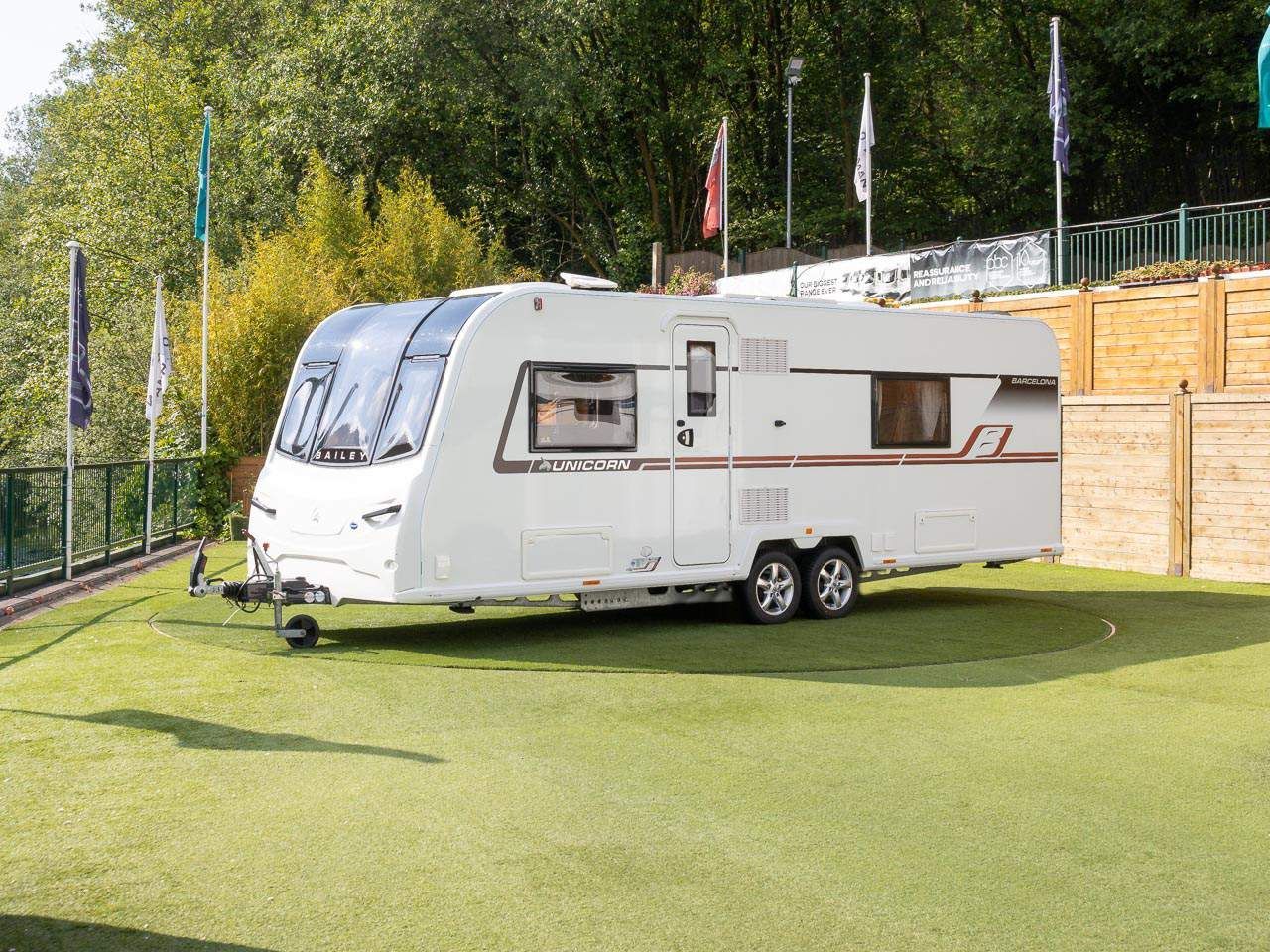 Bailey Unicorn IV Barcelona 2019 Model, (2019) Used Towing Vehicles