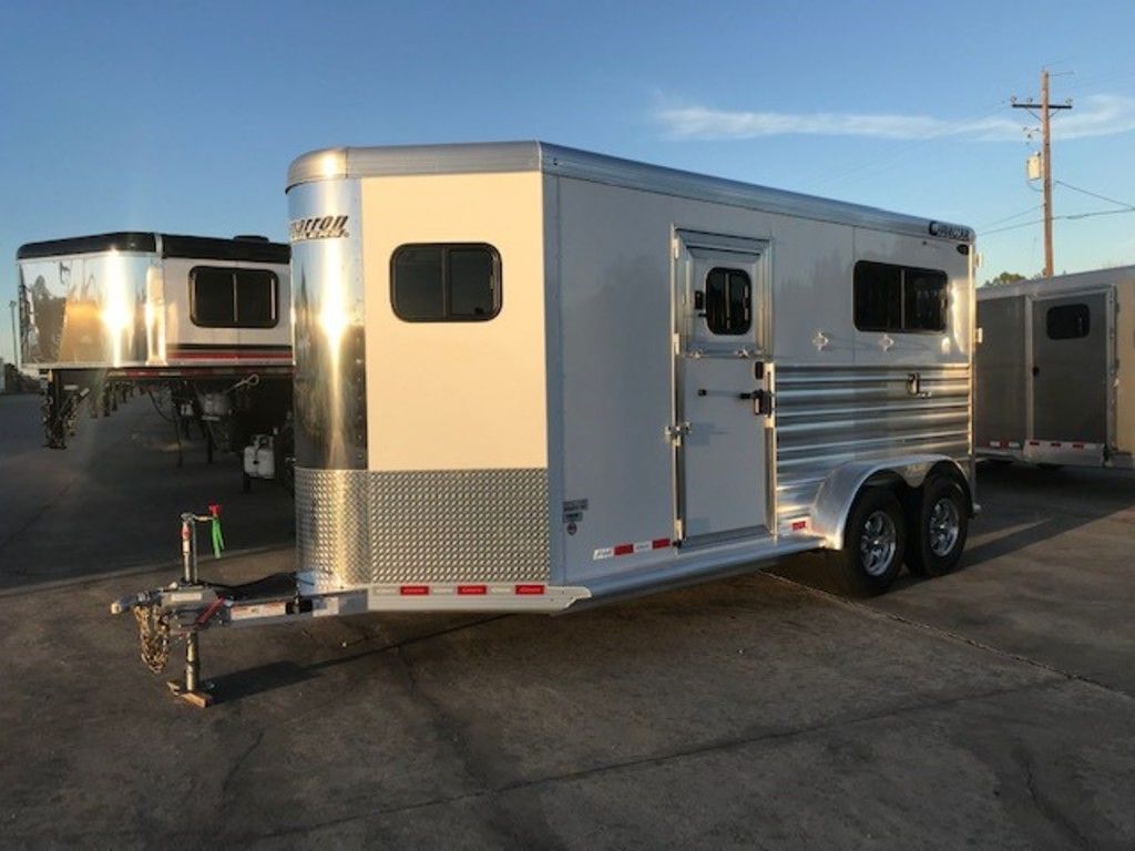 2023 Cimarron Trailers 2 Horse Bumper Pull Trailer HorseClicks