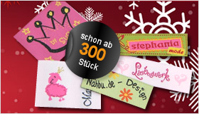 Etiketten mit Ihrem Logo Bild