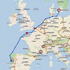 Fra Tuborg Havn til Portugal – af vandvejen Fra Tuborg Havn til Portugal – af vandvejen