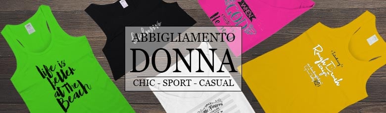 abbigliamento donna da personalizzare