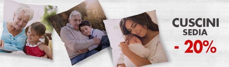 Cuscini promo -20%
