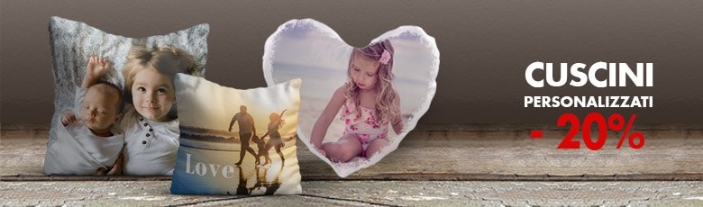 Cuscini sconto 20%