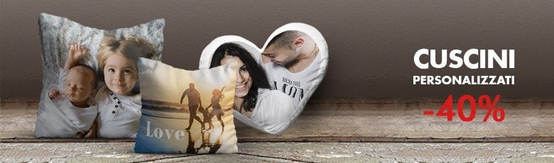 Cuscini sconto 40%