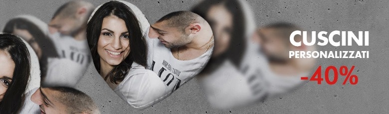 Cuscini sconto 40%