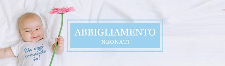 abbigliamento neonati da personalizzare