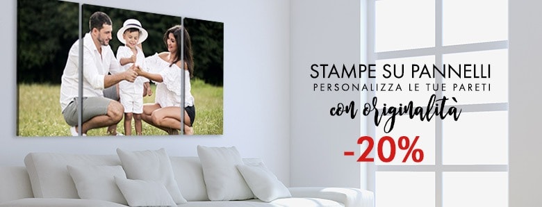 Stampe su Pannelli sconto 20%