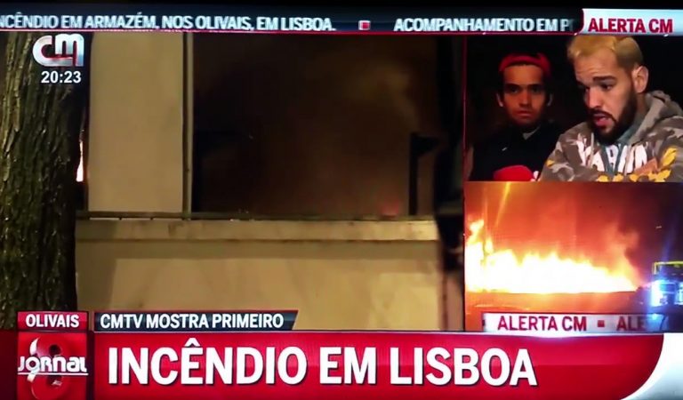 Quando a Entrevista a um Incêndio se torna mais interessante que o próprio Incêndio… Quando a Entrevista a um Incêndio se torna mais interessante que o próprio Incêndio…