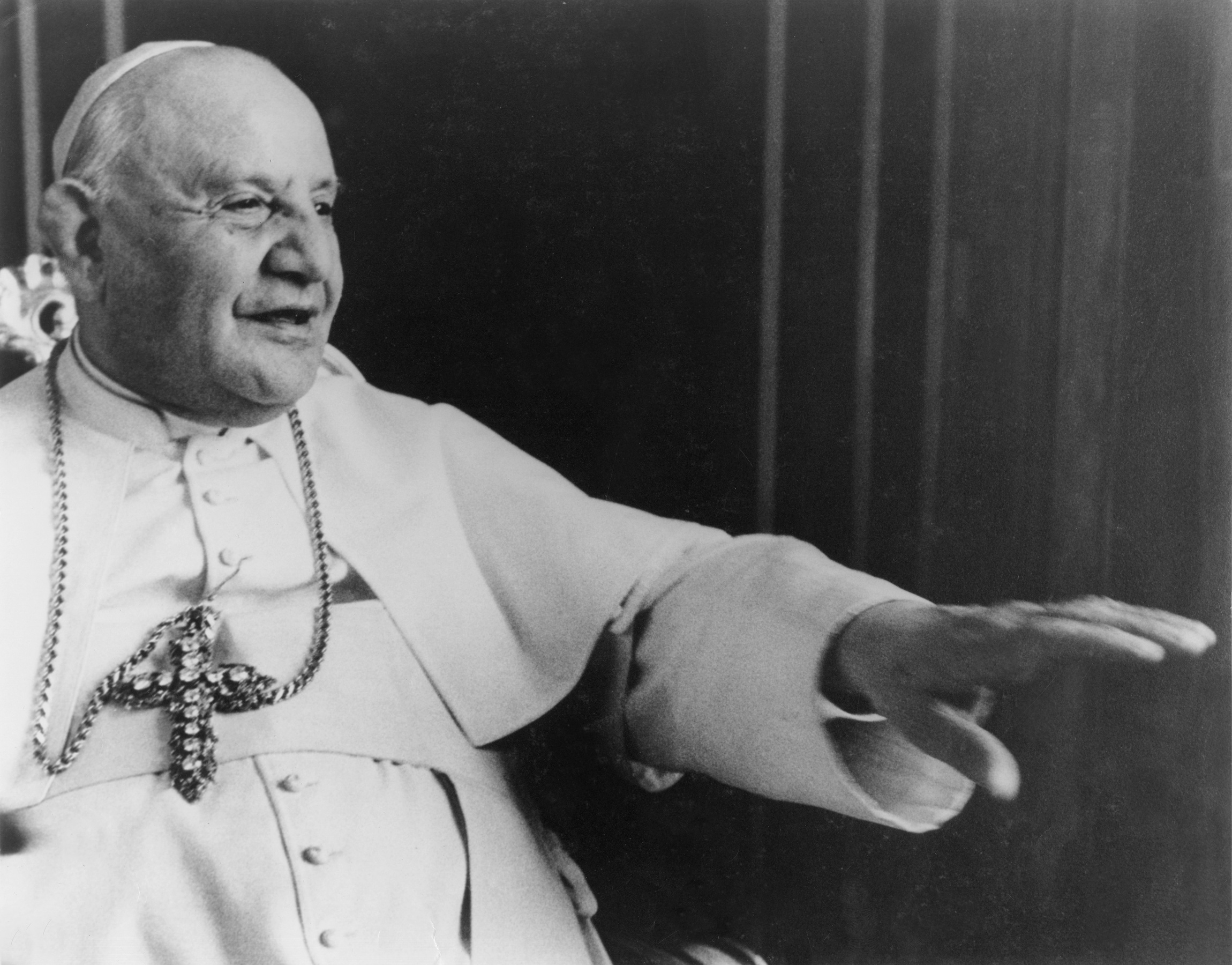 POPE JOHN XXIII PICTURED IN UNDATED PHOTO