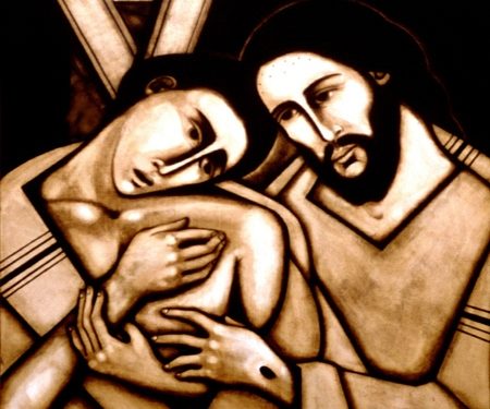 "Christ and Adam" de Michael O'Brien http://www.studiobrien.com