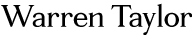 Warren Taylor